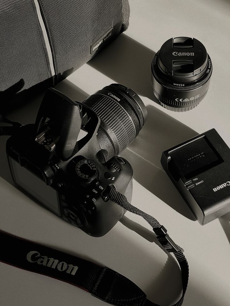 Kamera-Equipment für Fotoshootings